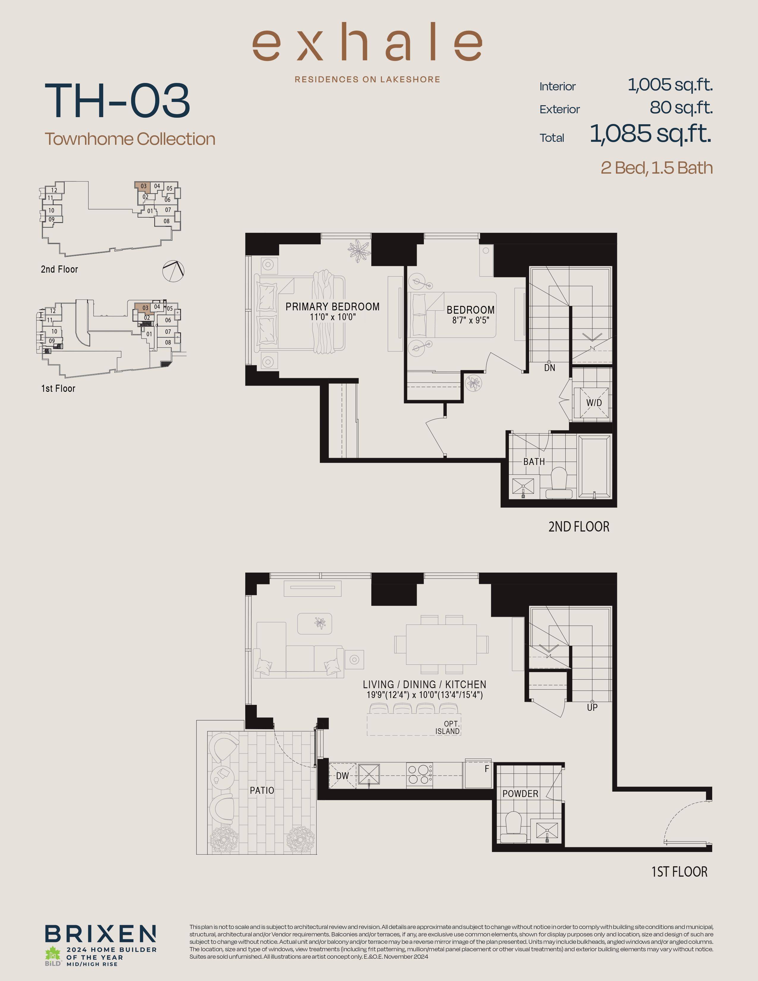 Mississauga, ON L5E 1G6,1381 Lakeshore RD E #TH103