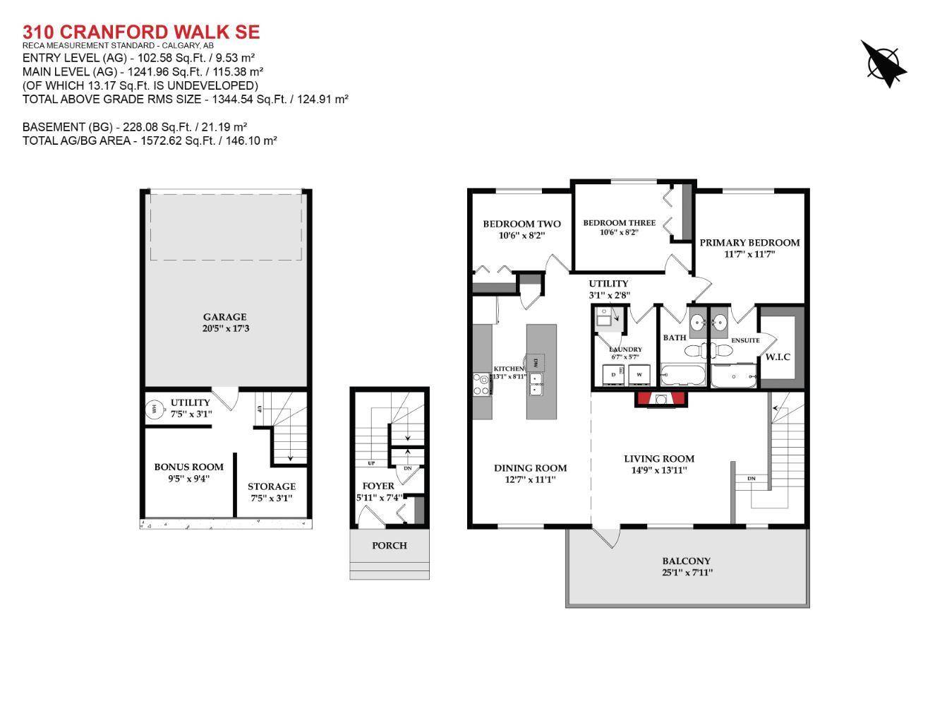 Calgary, AB T3M 1R7,310 Cranford WALK SE