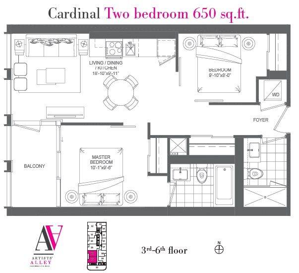 Toronto C01, ON M5T 3C1,121 St Patrick ST #422