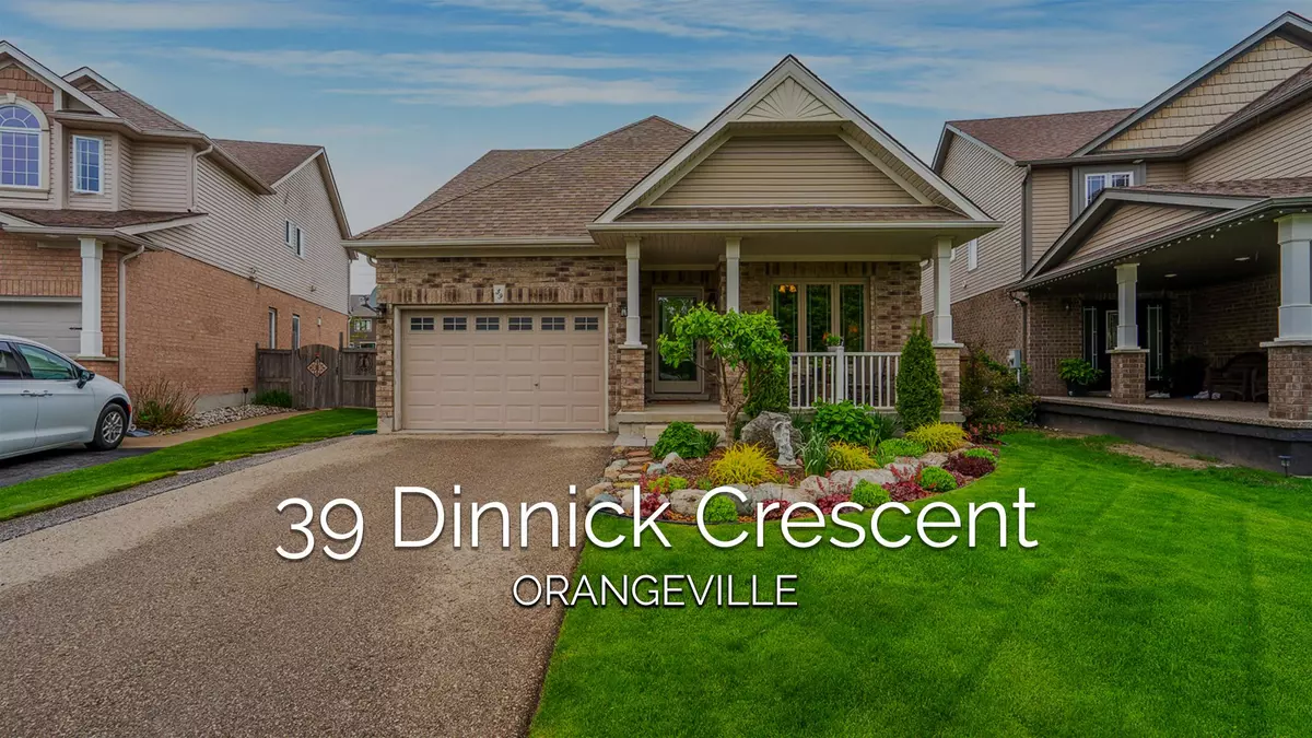 Orangeville, ON L9W 0B7,39 Dinnick CRES