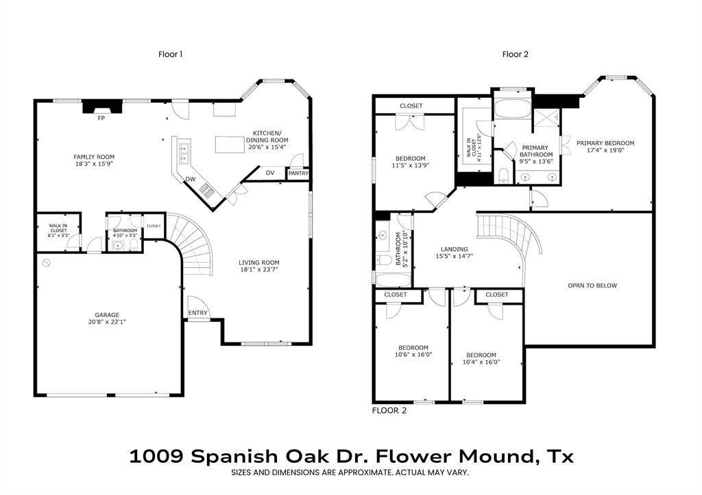 Flower Mound, TX 75028,1009 Spanish Oak Drive