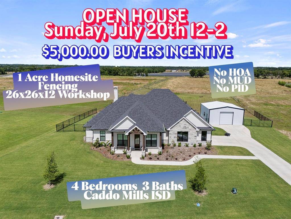 4761 Sarah Drive, Caddo Mills, TX 75135