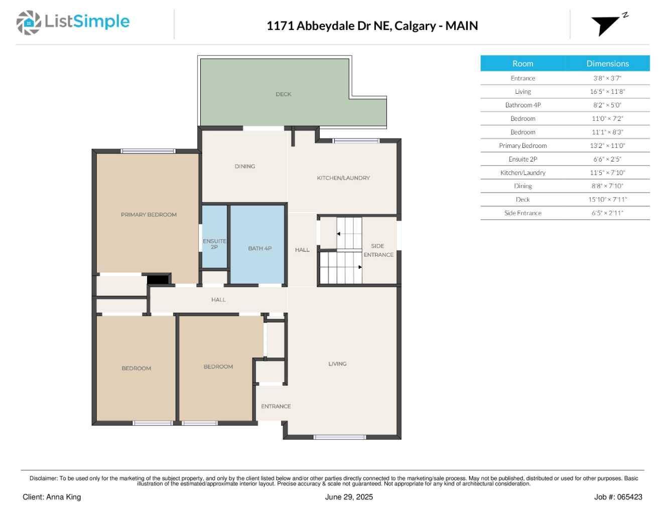 Calgary, AB T2A 6N4,1171 ABBEYDALE DR Northeast