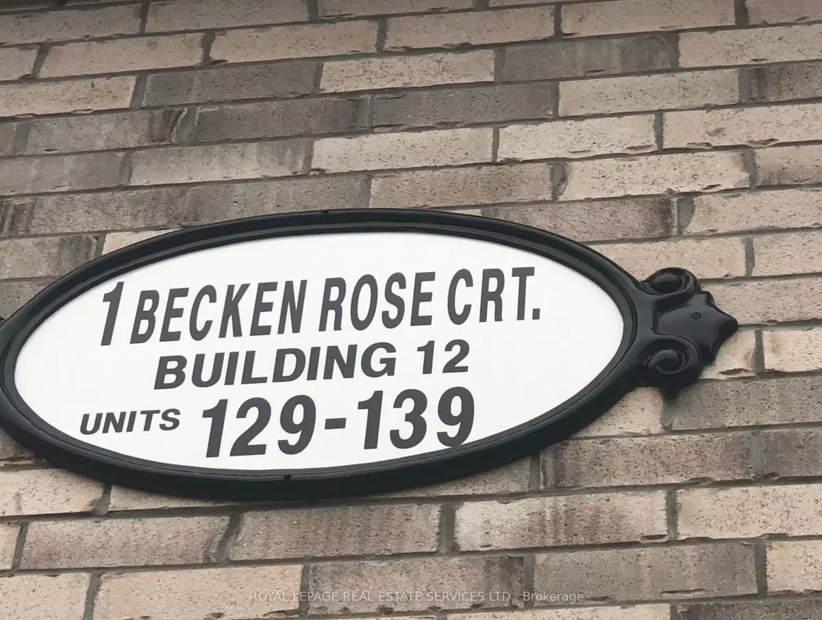 Brampton, ON L6Y 6G2,1 Beckenrose CT E #135