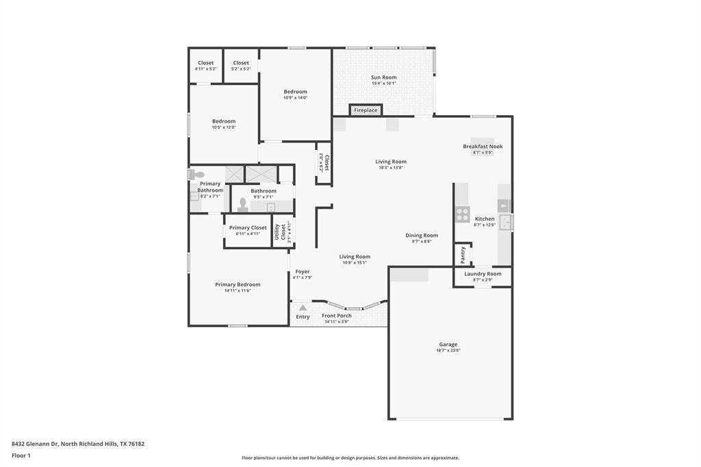 North Richland Hills, TX 76182,8432 Glenann Drive