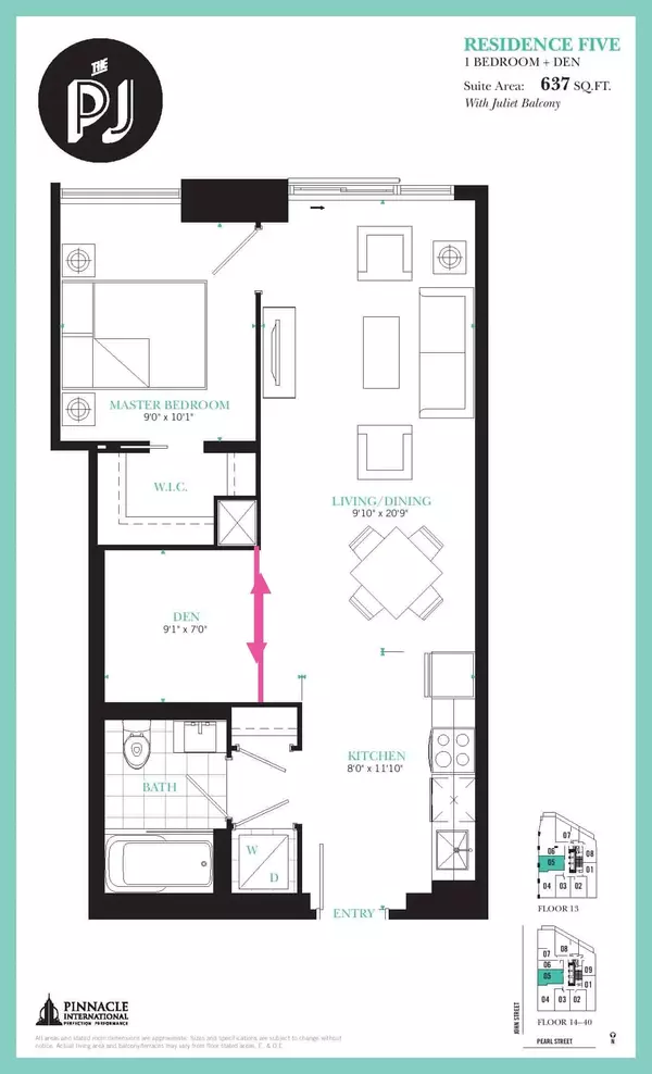 Toronto C01, ON M5V 0S6,99 John ST #2105