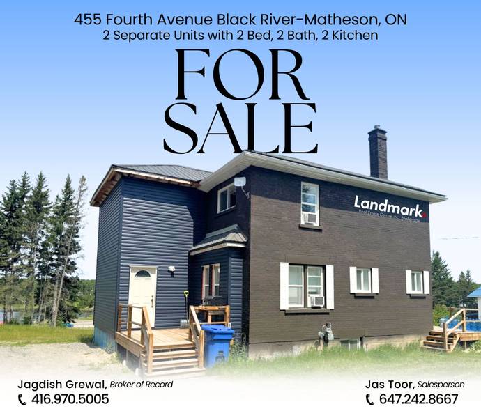 455 Fourth AVE, Black River-matheson, ON P0K 1N0
