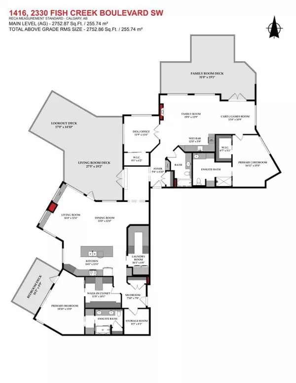 Calgary, AB T2Y 0L1,2330 Fish Creek BLVD SW #1416