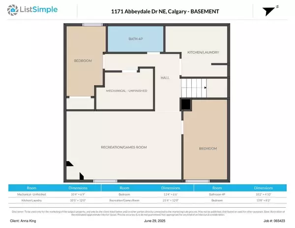 Calgary, AB T2A 6N4,1171 ABBEYDALE DR Northeast
