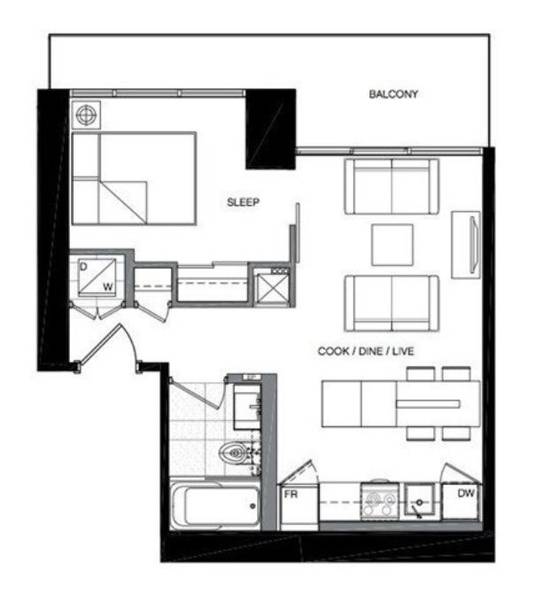 5 St. Joseph ST #4106, Toronto C01, ON M4Y 1J6