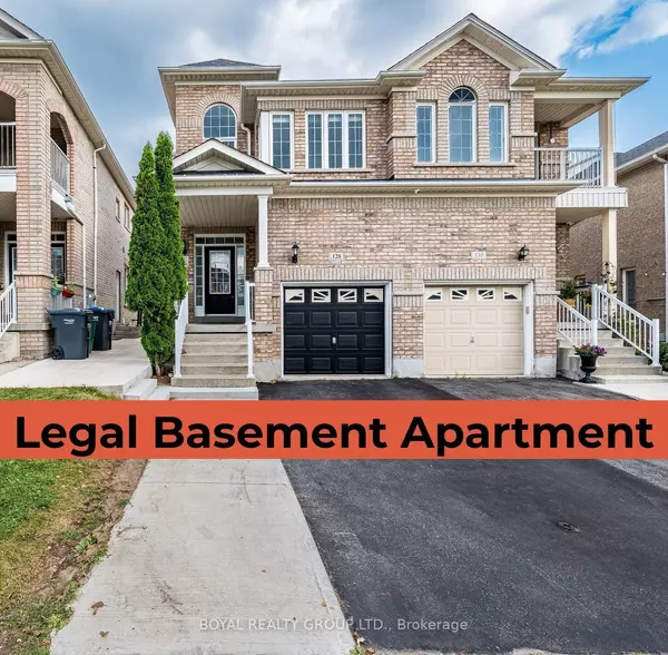 Brampton, ON L6V 4S6,128 Rocky Point CRES