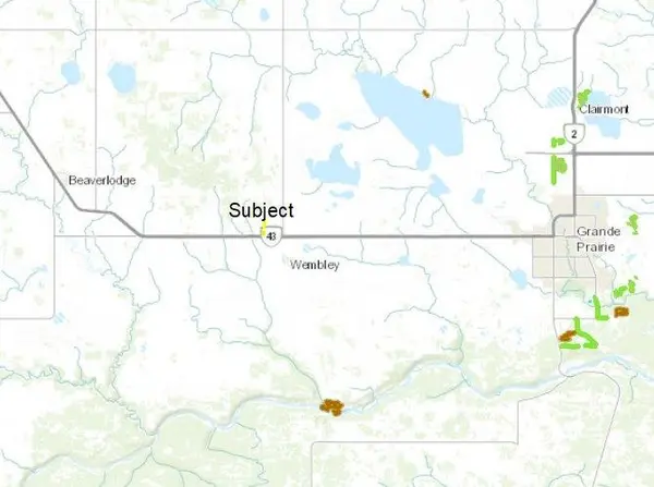 Rural Grande Prairie No. 1 County Of, AB T0H 3S0,RR 84 Highway 43