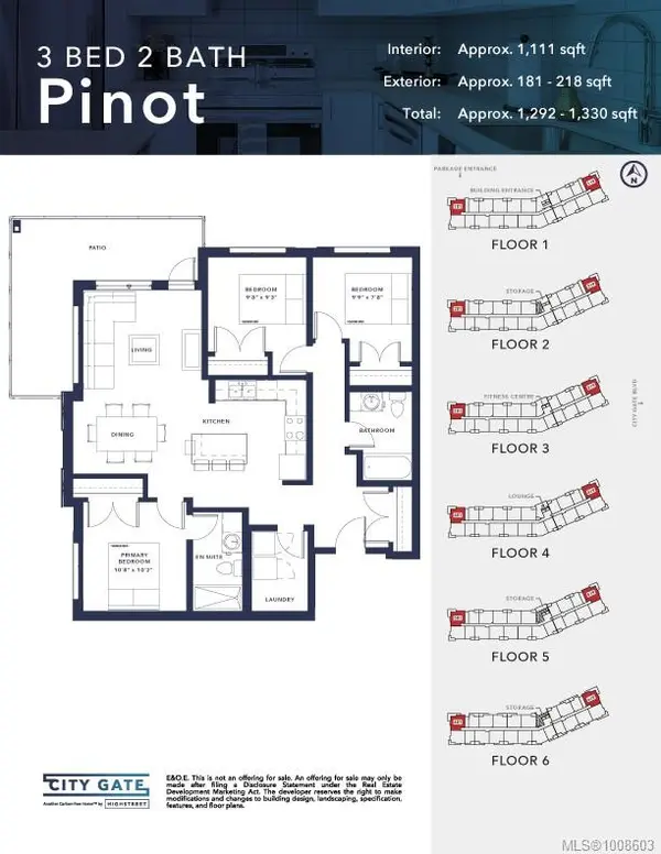 Langford, BC V9B 7E8,2390 City Gate Blvd #619