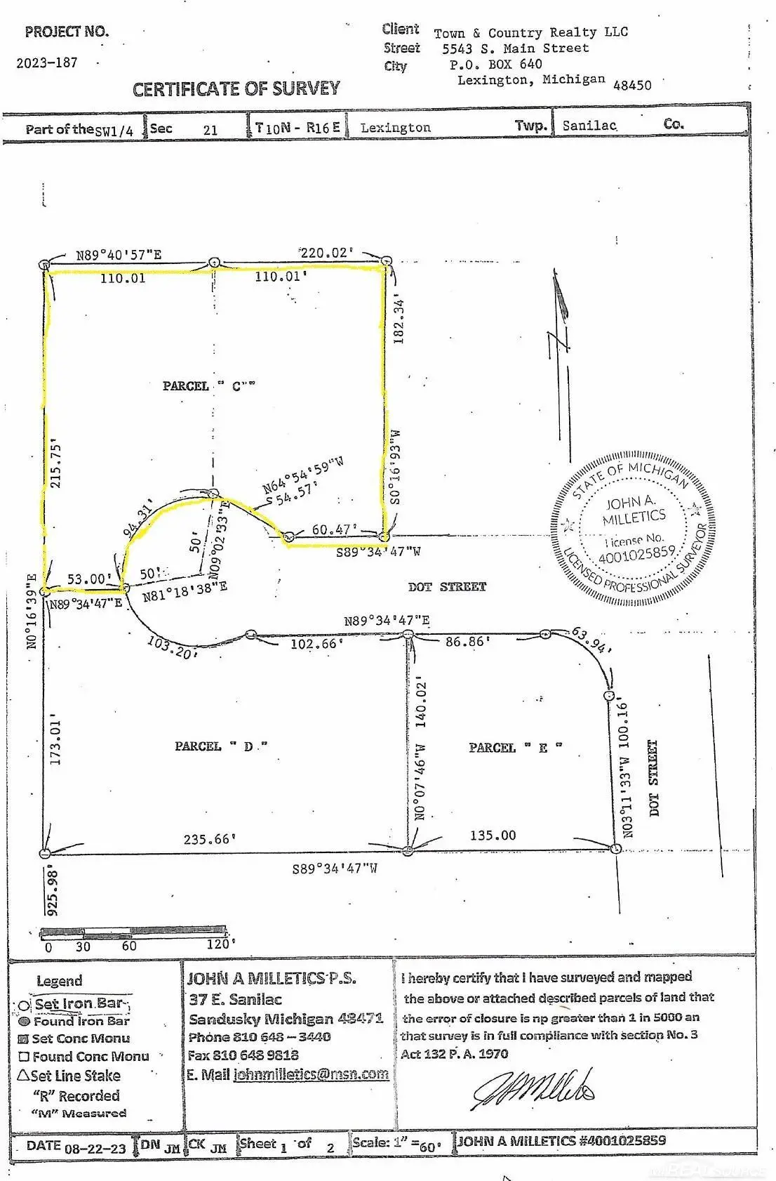 Parcel C Dot ST, Croswell, MI 48422