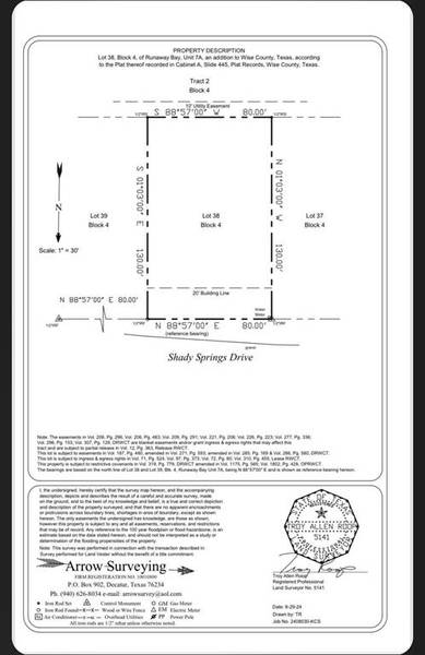 189 Shady Springs Drive, Bridgeport, TX 76426