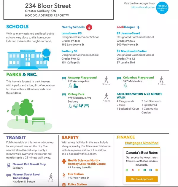 Sudbury Remote Area, ON P3C 2K9,234 Bloor ST