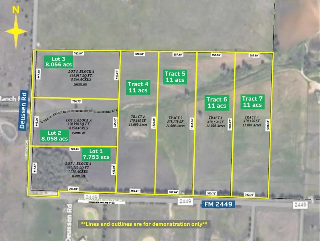 Ponder, TX 76259,TBD Lot 2 Deussen Road