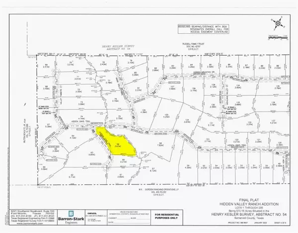 Glen Rose, TX 76690,2073 Hidden Oaks Trail