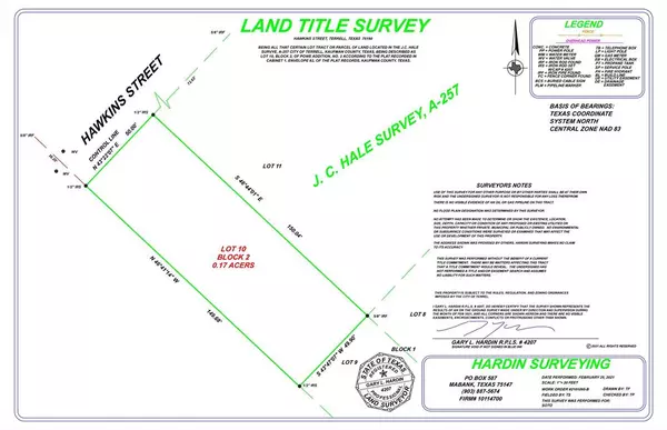 Terrell, TX 75160,0 Hawkins Street