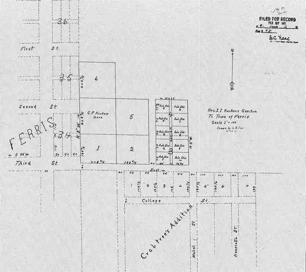 Ferris, TX 75125,313 E 3rd Street