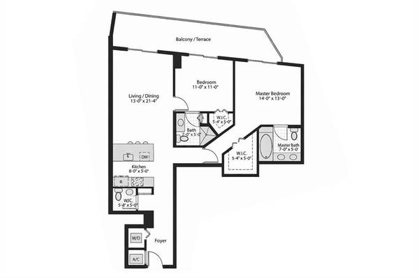 Miami, FL 33130,185 SW 7th Street #4403