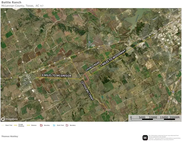 Mcgregor, TX 76657,TBD Cottonbelt Parkway