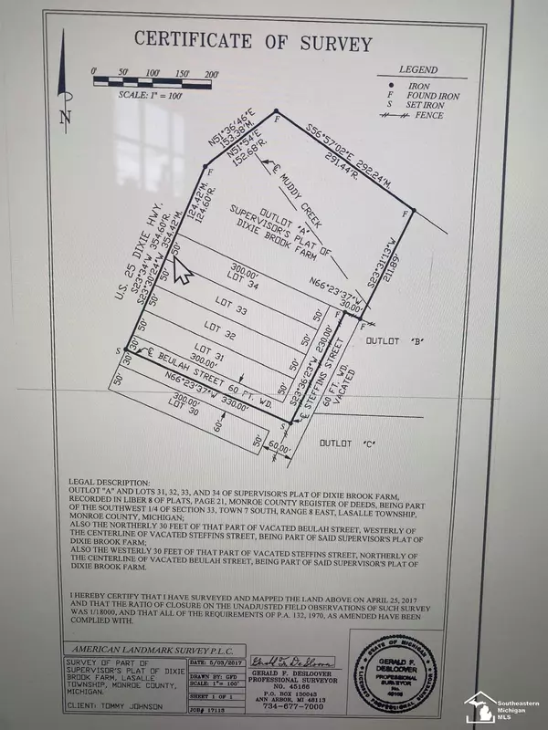 Erie, MI 48133,000 S Dixie HWY
