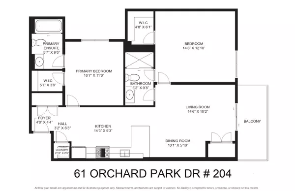 Toronto E10, ON M1E 0C8,61 Orchard Park DR #204