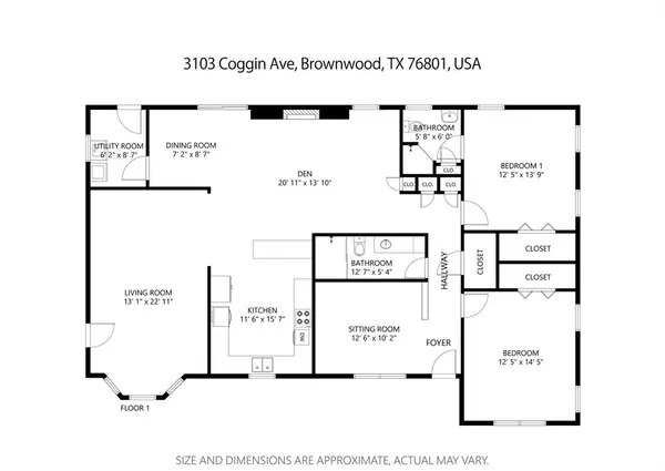 Brownwood, TX 76801,3103 Coggin Avenue