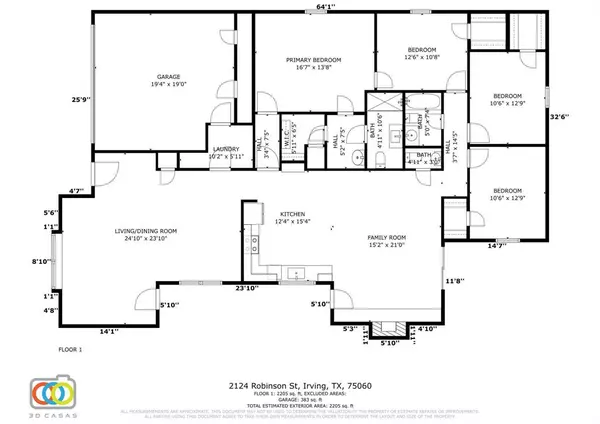 Irving, TX 75060,2124 Robinson Street