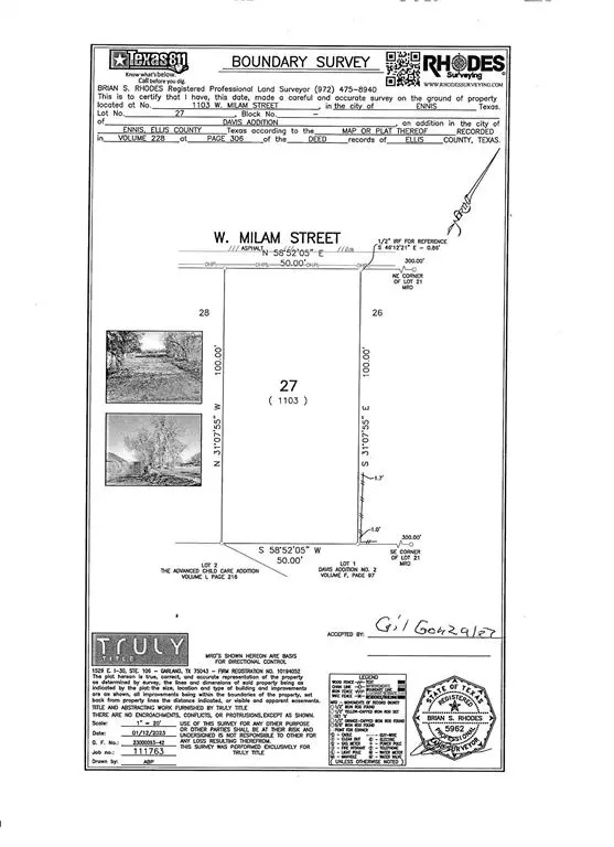 Ennis, TX 75119,1103 W Milam Street