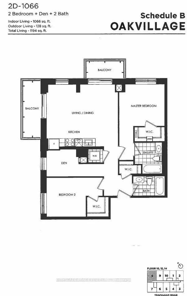 Oakville, ON L6H 7X4,345 Wheat Boom DR #1108