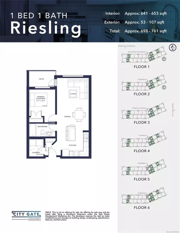 Langford, BC V9B 7E8,2390 City Gate Blvd #313