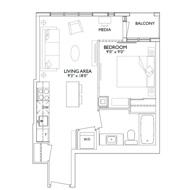 Toronto C02, ON M4W 0B1,1 Yorkville AVE #2710