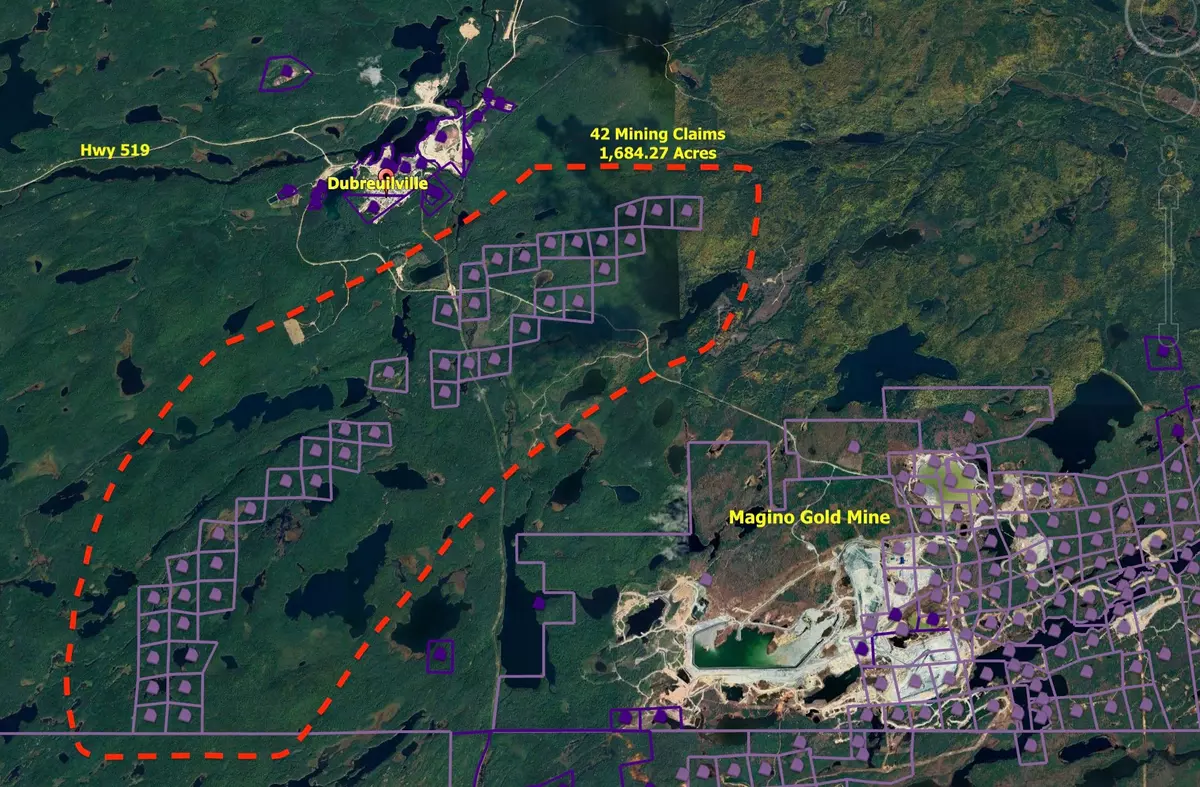 Dubreuilville, ON P0S 1G0,PCL 1312 & PCL 1048 Chem du Lac RD