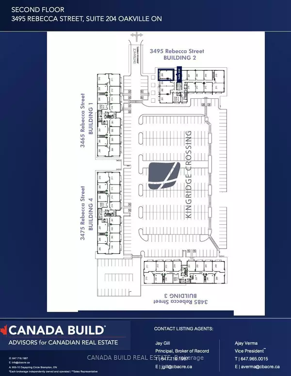Oakville, ON L6L 0H5,3495 Rebecca ST #204