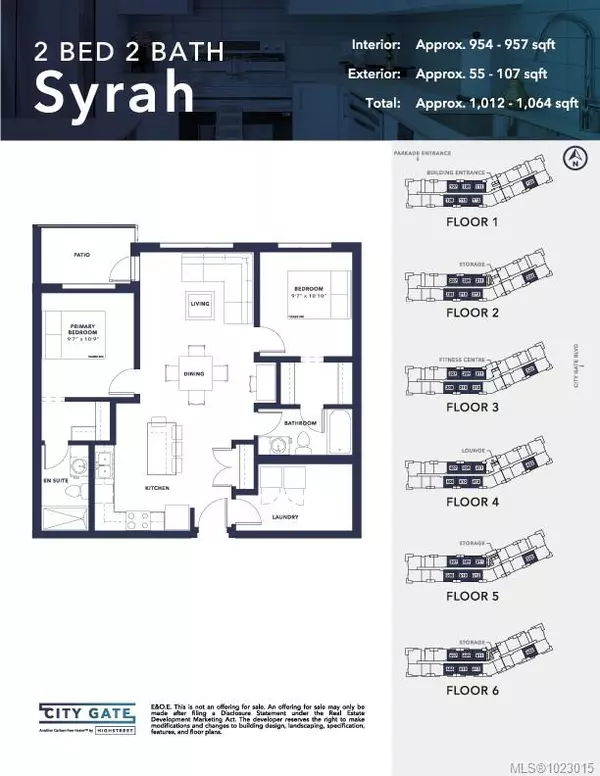 Langford, BC V9B 7A8,2390 City Gate Blvd #510