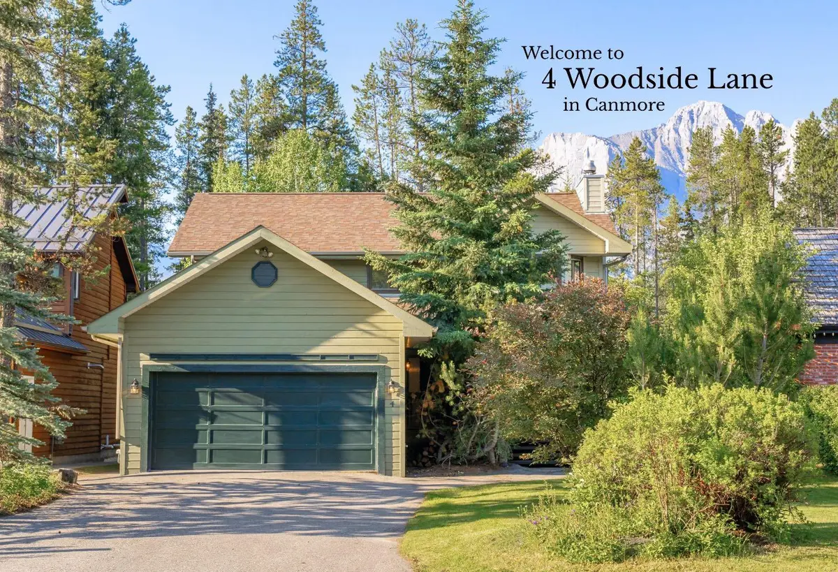 4 Woodside LN, Canmore, AB T1W 1T1