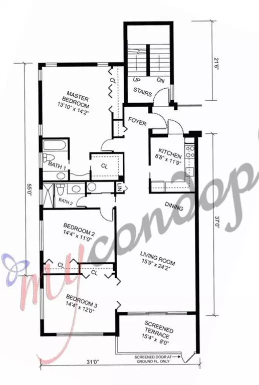 Pompano Beach, FL 33069,3800 Oaks Clubhouse Dr #201