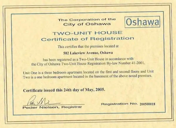 Oshawa, ON L1J 1B1,582 Lakeview AVE