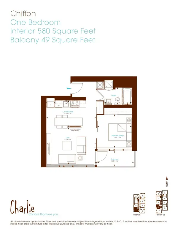 8 Charlotte ST #1208, Toronto C01, ON M5V 0K4