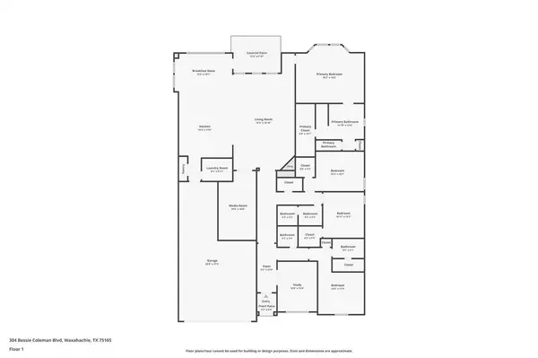 Waxahachie, TX 75165,304 Bessie Coleman Boulevard