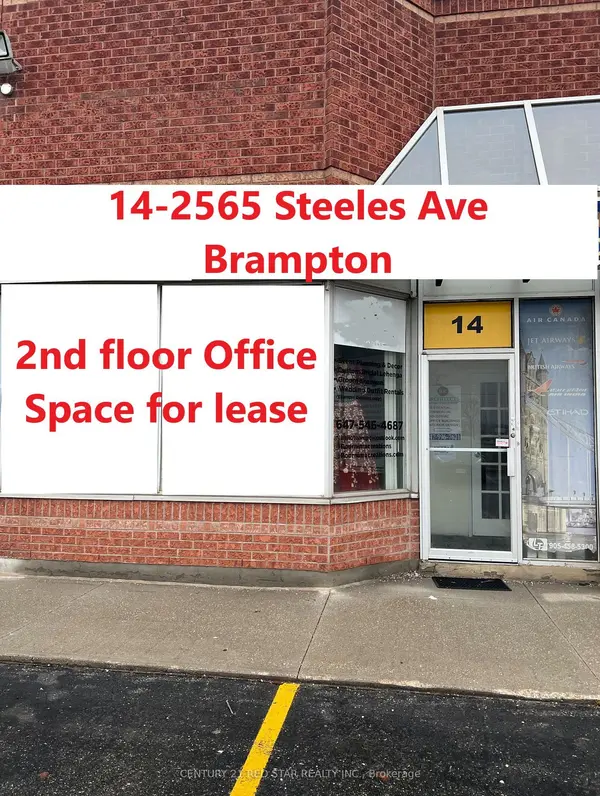 2565 Steeles AVE E #14 (201-2nd Floor), Brampton, ON L6T 4L6