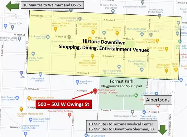 Denison, TX 75020,500-502 Owings Street