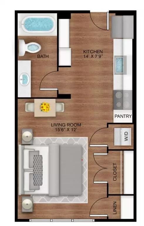 Fort Worth, TX 76114,5332 Trinity River Trail #2-2503