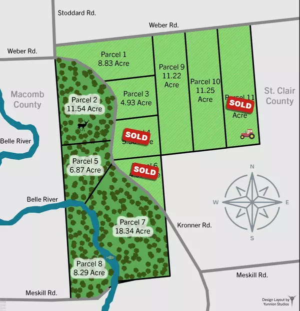 Columbus, MI 48063,00 Kroner Rd, 4001 - 060, parcel 7 RD