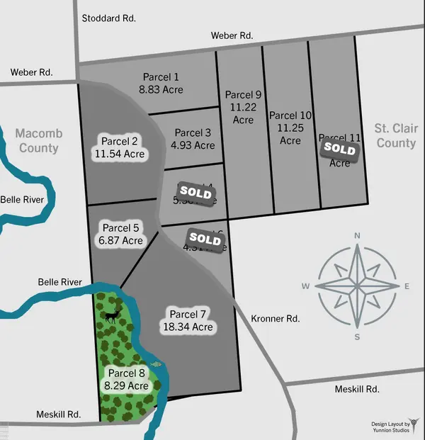 Columbus, MI 48063,00 Meskill Rd, 4001 - 070, parcel 8 & 1001-000 RD