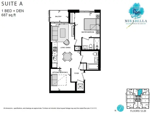 Toronto W01, ON M6S 1A1,1926 Lake Shore BLVD W #4101