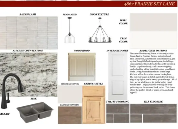 Dish, TX 76247,4867 Prairie Sky Lane