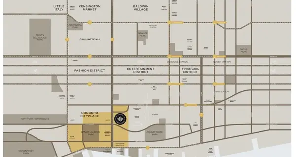 Toronto C01, ON M5V 0X4,3 Concord Cityplace WAY #3810